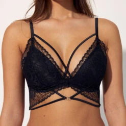 Soutien-gorge Bustier Push-up Et Liens