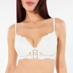 Soutien-gorge Ampliforme Dentelle Et Laçage