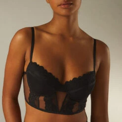 Soutien-gorge Triangle Push-up En Dentelle