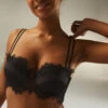 Soutien-gorge Ampliforme En Dentelle Florale
