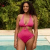 Maillot De Bain Une Pièce Décolleté Plongeant