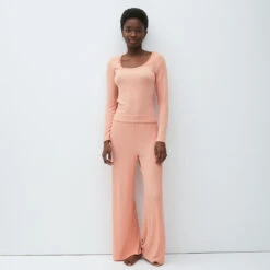 Pantalon De Pyjama Droit Dans Une Matière Ultra Douce