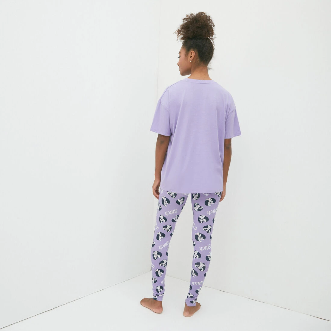 T-shirt Imprimé Stitch Et Angel – Image 6