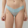 Tanga Transparent En Dentelle