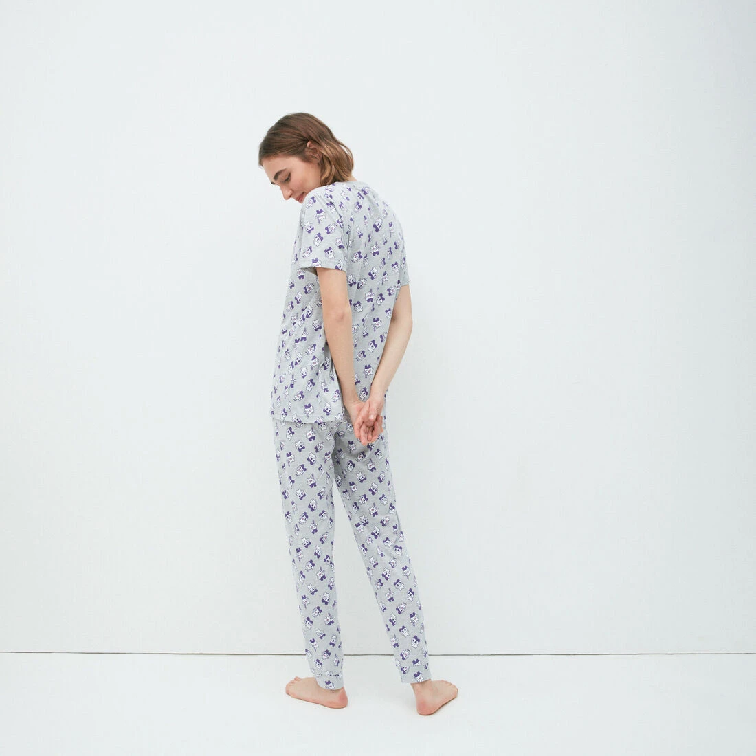 Pantalon De Pyjama Motifs Tamagotchi – Image 2