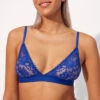 Soutien-gorge Triangle En Dentelle Et Bande élastique