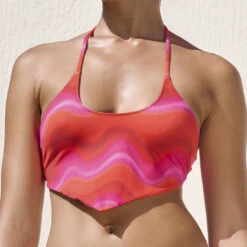 Haut De Maillot De Bain Forme Brassière Style Bandana