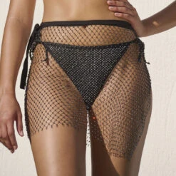 Jupe Ă Strass Courte